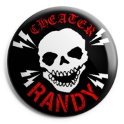 RANDY CHEATER Chapa/Badge