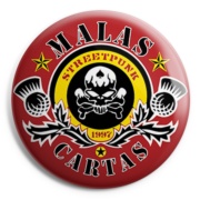 MALAS CARTAS Logo chapa / Badge