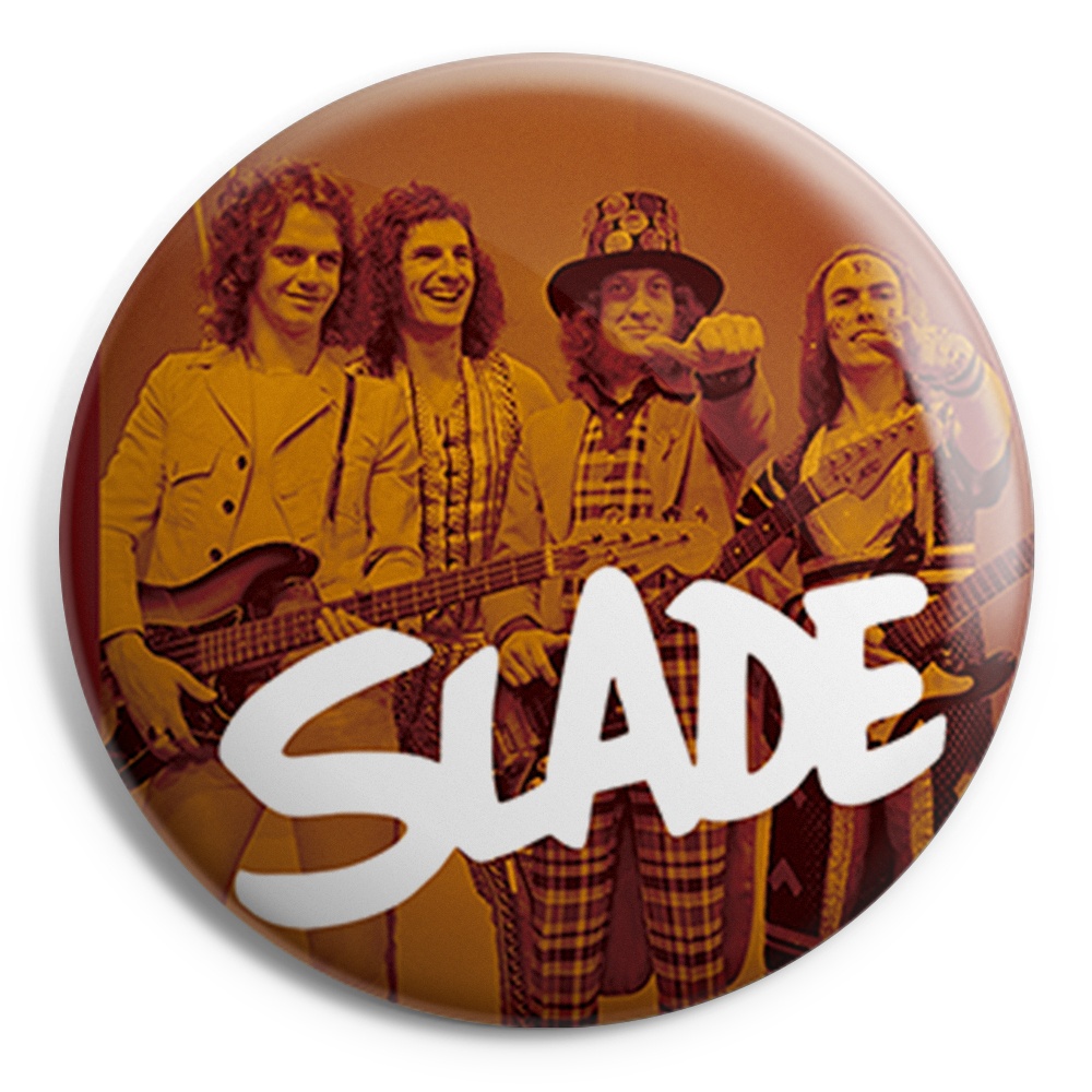 imagen chapa SLADE Band thumbs up 