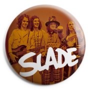 picture of SLADE Band thumbs up button badge
