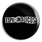 picture of ESPASMODICOS Logo black Button Badge