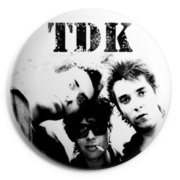 picture of TDK Band Button Badge