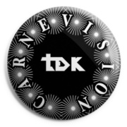 picture of TDK Carnevision Button Badge