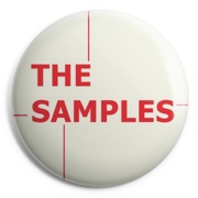 picture of THE SAMPLES Cream Logo Button Badge