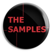 imagen chapa THE SAMPLES Black Logo