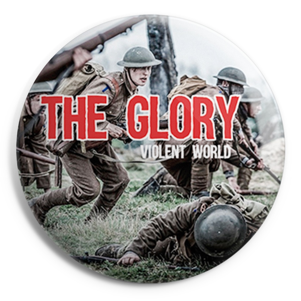 picture of THE GLORY Violent World I Button Badge