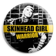 picture of SKINHEAD GIRLS Warriors Button Badge