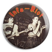 picture of INFA RIOT Live and Loud Button Badge 
