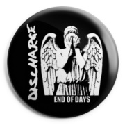 picture of DISCHARGE End of Days Button Badge 
