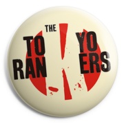 picture of TOKYO RANKERS Logo Cream Button Badge 