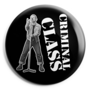 picture of CRIMINAL CLASS Craig up yours Button Badge