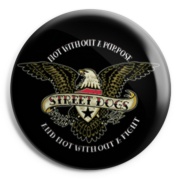 STREET DOGS Eagle Chapa / Button Badge
