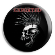 EXPLOITED Skull Chapa/Button badge