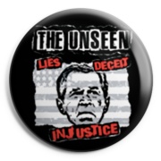 UNSEEN, THE Lies injustice Chapa/button badge