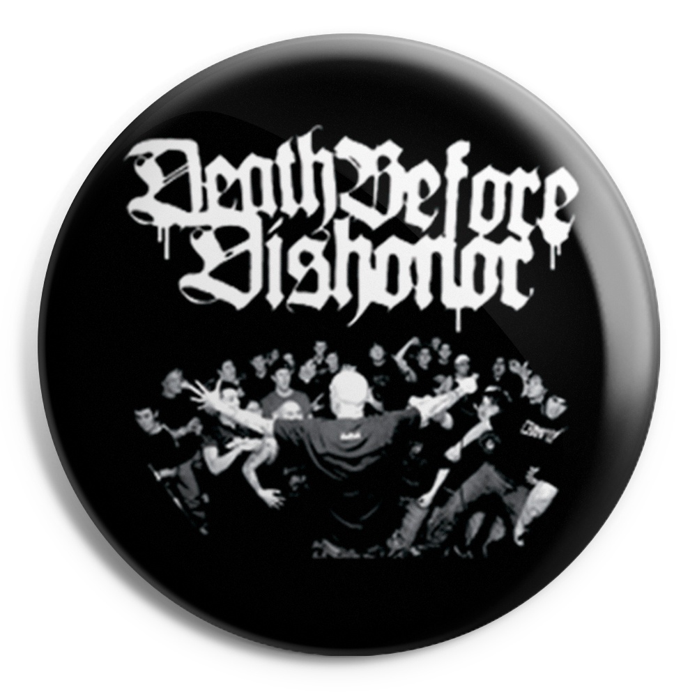 DEATH BEFORE DISHONOUR Chapa/Button badge