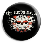 TURBO A.C`s Skulls Chapa/Button badge
