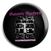 SATANIC SURFERS Radio Chapa/Button badge