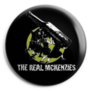 REAL McKENZIES Bottle Chapa/Button badge