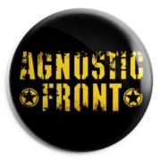 AGNOSTIC FRONT Stencil Chapa/Button badge