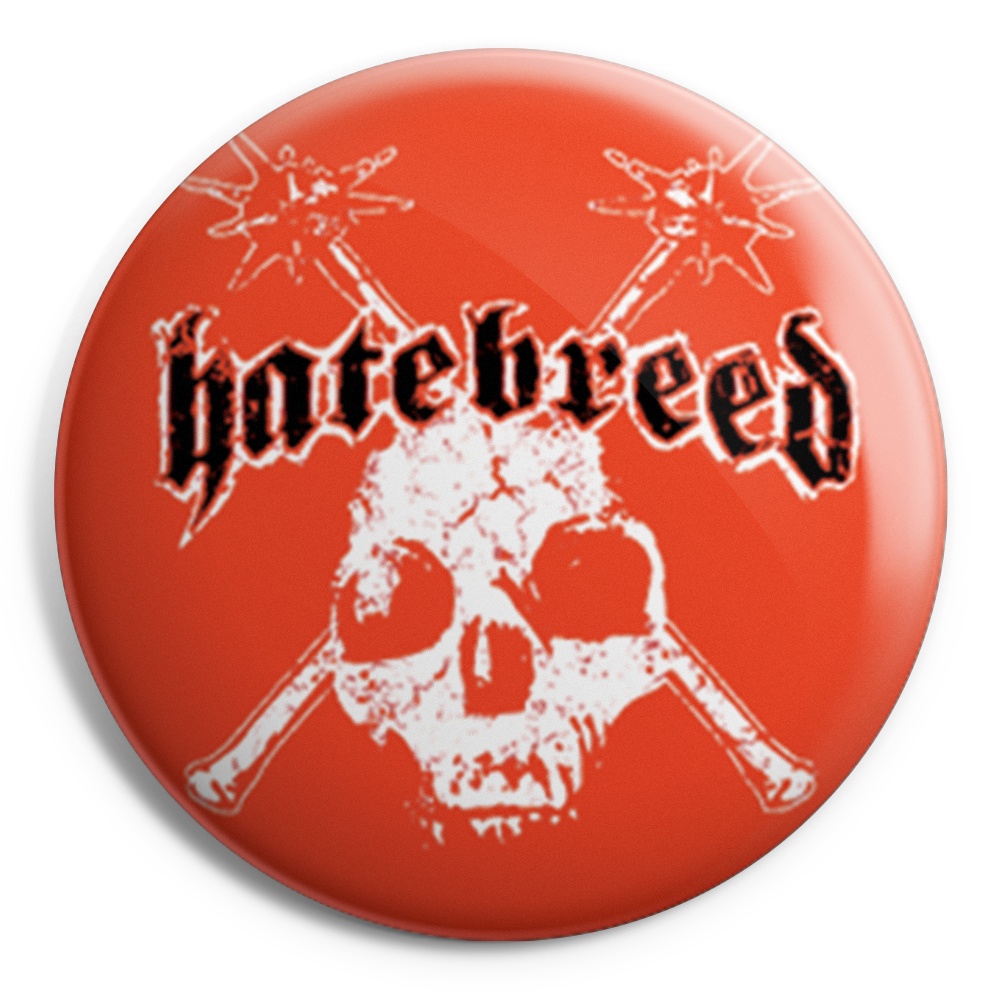HATEBREED Red Skull Chapa/Button badge