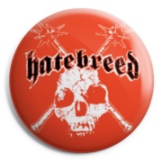 HATEBREED Red Skull Chapa/Button badge