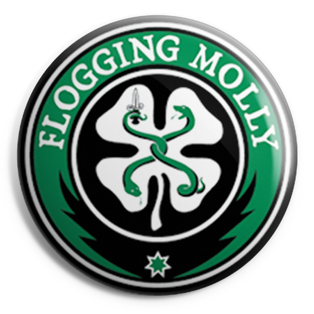 Flogging Molly Irish Chapa Button Badge Flogging Molly Irish Chapa Button Badge