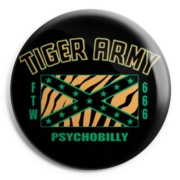TIGER ARMY Psychobilly Chapa / Button badge