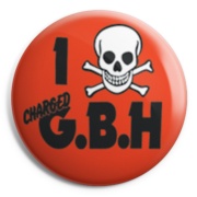 GBH I Hate Chapa / Button badge