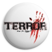 TERROR Hand Chapa / Button badge
