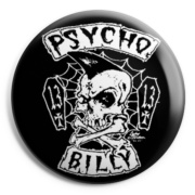 PSYCHOBILLY Lucky 13 Chapa / Badge