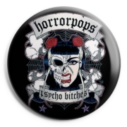 HORRORPOPS Lovely Bitch Chapa / Badge