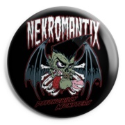 NEKROMANTIX Psychobat Chapa / Badge