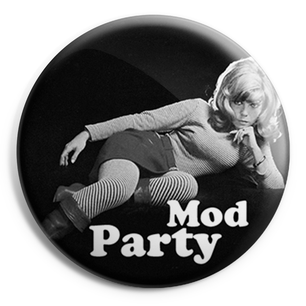 MOD PARTY Girl Chapa / Badge
