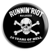 picture of RUNNIN RIOT 20 Years of Hell Button Badge 