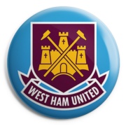 picture of WEST HAM UNITED Claret Button Badge 