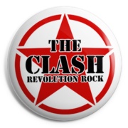 picture of THE CLASH Revolution Rock Button Badge 