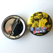 Picture SUBURBAN REBELS Skinhead Button Badge 38mm