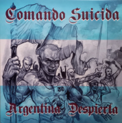 Portada del disco COMANDO SUICIDA Despierta Argentina LP