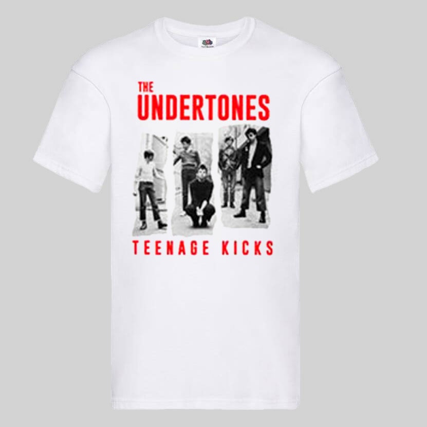 Diseño de la camiseta de THE UNDERTONES Teenage Kicks 