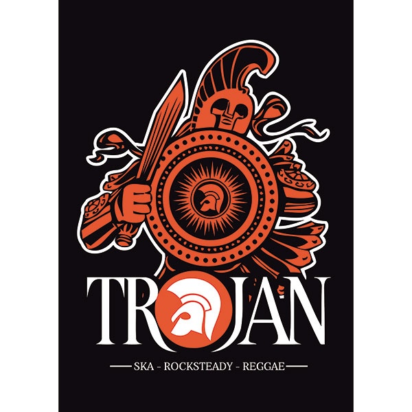 Sticker of TROJAN WARRIORS Ska Rocksteady 