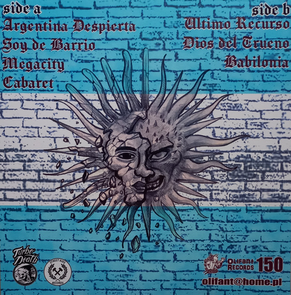 Portada del disco COMANDO SUICIDA Despierta Argentina LP 2
