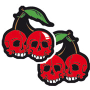 THIRTYSIX Cherry Skulls Parche bordado / Embroided Patch