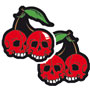 THIRTYSIX Cherry Skulls Parche bordado / Embroided Patch 1