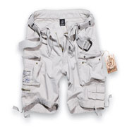 BRANDIT Gladiator Vintage Old White Shorts