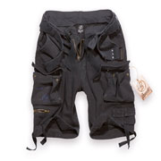 BRANDIT Gladiator Vintage Black Pantalones Cortos / Shorts