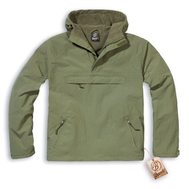 BRANDIT Windbreaker Olive Jacket / Chaqueta