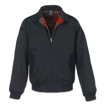 BRANDIT Lord Canterbury Black Chaqueta Harrington