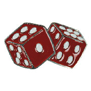 RED DICES Belt Buckle