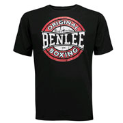 Benlee Rocky Marciano BOXING LOGO T-Shirt Regular Fit Negro / CAMISETA