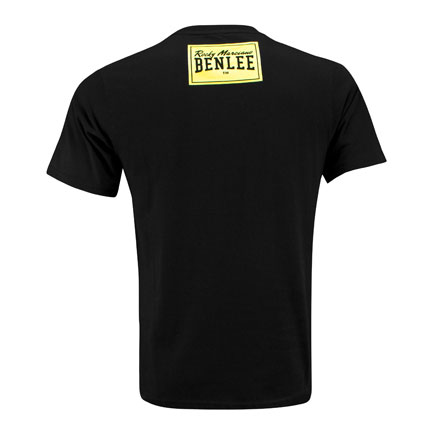 Camiseta de Benlee negra con logo amarillo 2